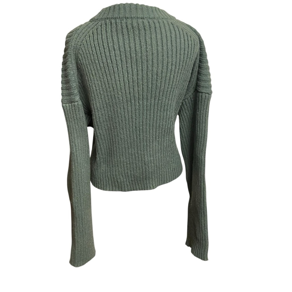 Double Zero Ribbed Knit Sweater - Picture 3 of 6